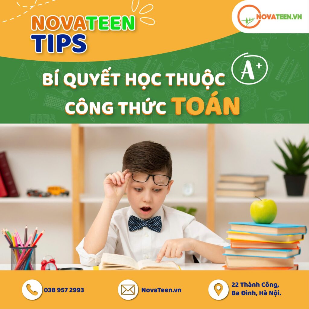 Bí quyết học thuộc công thức Toán