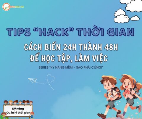 Tips hack thời gian để học tập và làm việc