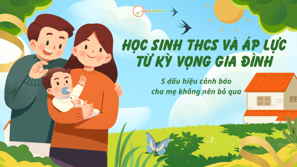 Học sinh THCS và áp lực từ kỳ vọng gia đình: 5 dấu hiệu cảnh báo cha mẹ không nên bỏ qua