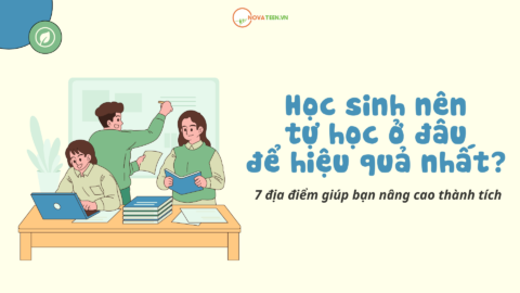 Học sinh nên tự học ở đâu để hiệu quả nhất? 7 địa điểm giúp bạn nâng cao thành tích