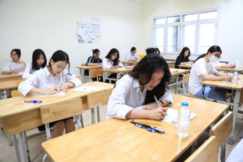 Khảo sát lớp 12 Hà Nội